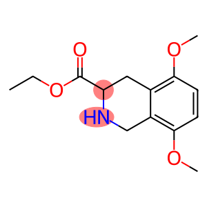3-Isoquinolinecarboxylic acid, 1,2,3,4-tetrahydro-5,8-dimethoxy-, ethyl ester