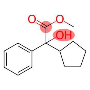 Cyclopentyl(hydroxy)phenylacetic acid, methyl ester