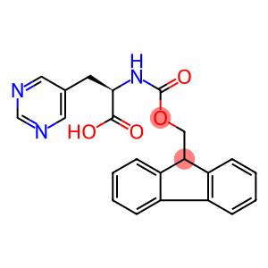 5-Pyrimidinepropanoic acid, α-[[(9H-fluoren-9-ylmethoxy)carbonyl]amino]-, (αR)-