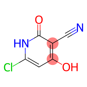 6-chloro-4-hydroxy-2-oxo-1,2-dihydropyridine-3-carbonitrile