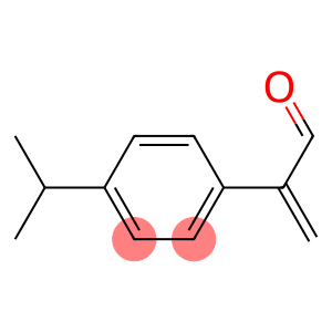 Benzeneacetaldehyde, alpha-methylene-4-(1-methylethyl)- (9CI)