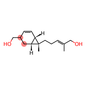 (1R,6β)-7β-[(E)-5-Hydroxy-4-methyl-3-pentenyl]-7-methylbicyclo[4.1.0]hept-2-ene-3-methanol
