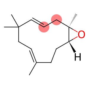 12-Oxabicyclo[9.1.0]dodeca-3,7-diene, 1,5,5,8-tetramethyl-, (E,E)-(1R,11R)-(-)-