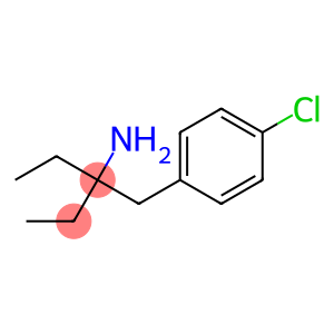 3-[(4-chlorophenyl)methyl]pentan-3-amine