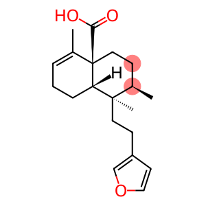 4a(2H)-Naphthalenecarboxylic acid, 1-[2-(3-furanyl)ethyl]-1,3,4,7,8,8a-hexahydro-1,2,5-trimethyl-, (1R,2R,4aS,8aS)-