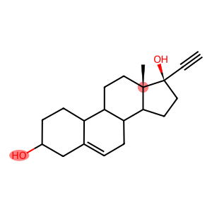 13-Ethyl-18,19-dinorpregn-5-en-20-yne-3β,17β-diol