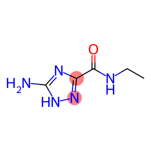 1H-1,2,4-Triazole-3-carboxamide,5-amino-N-ethyl-(9CI)