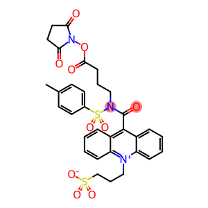 3-[9-(((3-(N-SucciniMidyloxycarboxypropyl)[4-Methxylphenyl]sulfonyl)aMine)carboxyl]-10-acridiniuMyl)-1-propanesulfonate inner salt