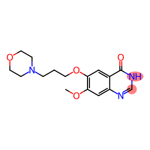 7-methoxy-6-[3-(morpholin-4-yl)propoxy]quinazolin-4(1H)-one