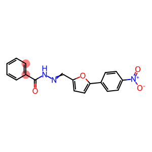 N-[(E)-[5-(4-nitrophenyl)furan-2-yl]methylideneamino]benzamide