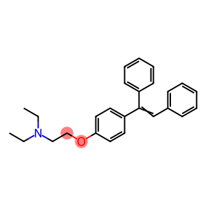 2-[4-(1,2-Diphenylethenyl)phenoxy]-N,N-diethyl-ethanaMine
