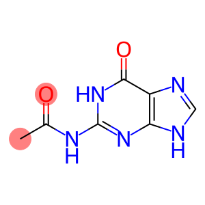 n-(6,7-dihydro-6-oxo-1h-purin-2-yl)-acetamid