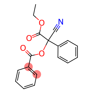 α-(Benzoyloxy)-α-cyanobenzeneacetic acid ethyl ester
