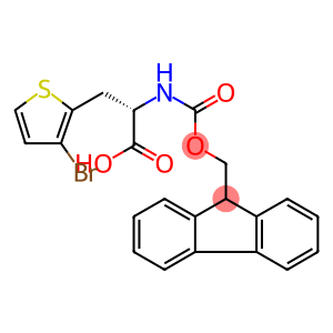 2-Thiophenepropanoic acid, 3-bromo-α-[[(9H-fluoren-9-ylmethoxy)carbonyl]amino]-, (αS)-