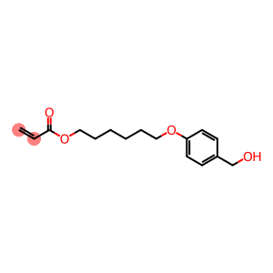 2-Propenoic acid, 6-[4-(hydroxymethyl)phenoxy]hexyl ester