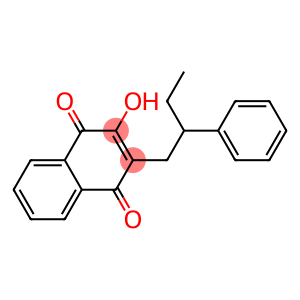 1,4-Naphthalenedione, 2-hydroxy-3-(2-phenylbutyl)-