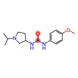 1-(1-Isopropyl-3-pyrrolidinyl)-3-(p-methoxyphenyl)urea
