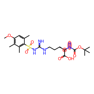 N2-[(1,1-Dimethylethoxy)carbonyl]-N5-[imino[[(4-methoxy-2,3,6-trimethylphenyl)sulfonyl]amino]methyl]-D-ornithine
