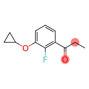 1-(3-cyclopropoxy-2-fluorophenyl)propan-1-one