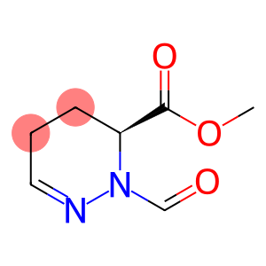 3-Pyridazinecarboxylic acid, 2-formyl-2,3,4,5-tetrahydro-, methyl ester, (3S)-