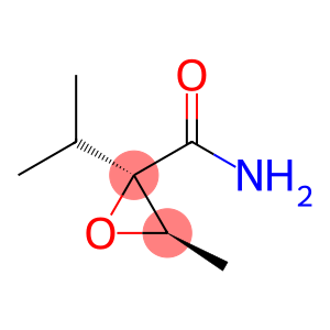 2-Oxiranecarboxamide, 3-methyl-2-(1-methylethyl)-, (2R,3R)-