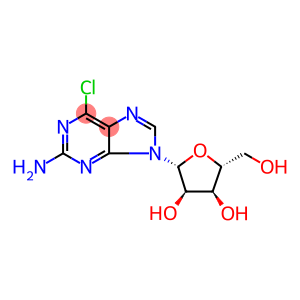2-氨基-6-氯-9-(Β-D-呋喃核糖基)嘌呤