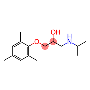 2-Propanol, 1-[(1-methylethyl)amino]-3-(2,4,6-trimethylphenoxy)-