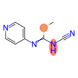 S-methyl-N-cyano-N'-4-pyridylisothiourea