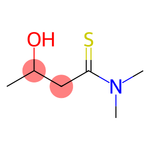Butanethioamide, 3-hydroxy-N,N-dimethyl- (9CI)