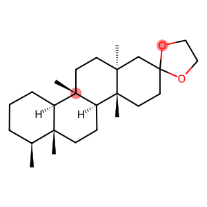 D-Homo-5α-androstan-3-one, 5,8,17aβ-trimethyl-, cyclic ethylene acetal (8CI)
