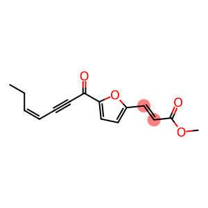 (E)-3-[5-[(Z)-1-Oxo-4-hepten-2-ynyl]furan-2-yl]propenoic acid methyl ester