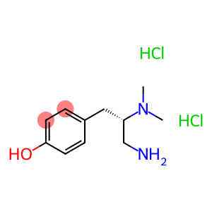(S)-4-(3-amino-2-(dimethylamino)propyl)phenol dihydrochloride