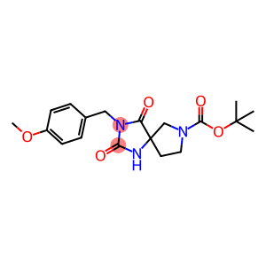 叔-丁基 3-(4-甲氧苄基)-2,4-二氧亚基-1,3,7-三氮杂螺[4.4]壬烷-7-甲酸基酯