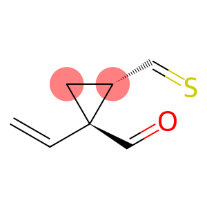 Cyclopropanecarboxaldehyde, 1-ethenyl-2-(thioxomethyl)-, (1R,2S)-rel- (9CI)