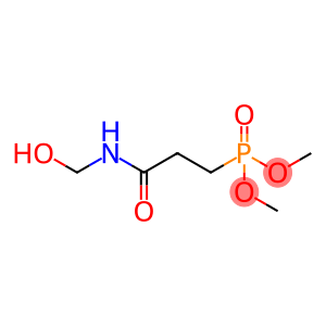 n-hydroxymethyl-3-dimethylphosphonopropionamide