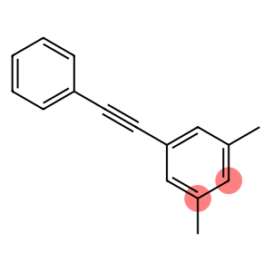 Benzene, 1,3-dimethyl-5-(2-phenylethynyl)-