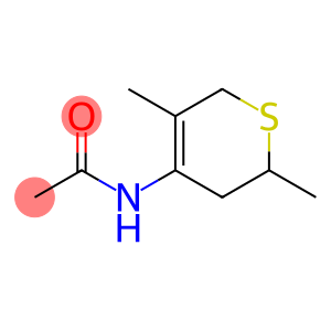 Acetamide,  N-(3,6-dihydro-2,5-dimethyl-2H-thiopyran-4-yl)-