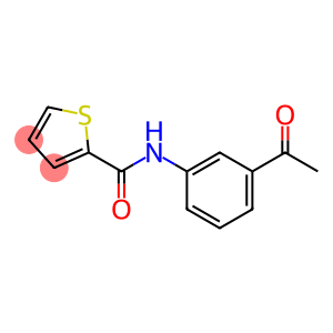 N-(3-acetylphenyl)thiophene-2-carboxamide