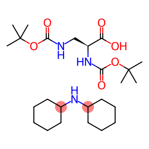 BOC-3-(BOC-氨基)-L-丙氨酸 二环己基铵盐