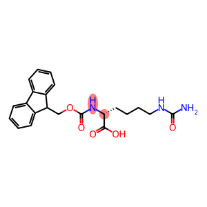 (2R)-6-(carbamoylamino)-2-(9H-fluoren-9-ylmethoxycarbonylamino)hexanoic acid
