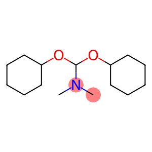 Methanamine, 1,1-bis(cyclohexyloxy)-N,N-dimethyl-