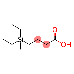 Butanoic acid, 4-(diethylmethylsilyl)-