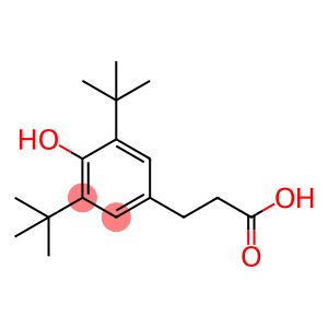 3,5-di-tert-butyl-4-hydroxyphenylpropionic acid (3,5-DTBHA)