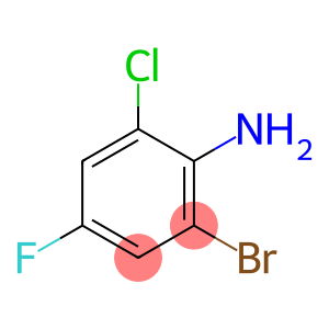 Benzenamine, 2-bromo-6-chloro-4-fluoro-