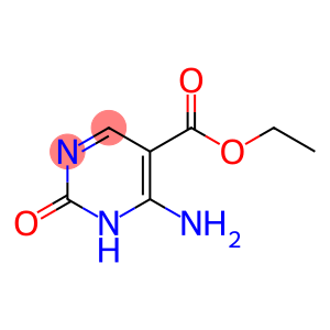 5-pyrimidinecarboxylic acid, 4-amino-2-hydroxy-, ethyl ester