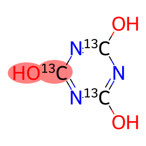 2,4,6-Trihydroxy-s-triazine-13C3