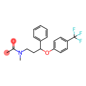 Acetamide, N-methyl-N-[3-phenyl-3-[4-(trifluoromethyl)phenoxy]propyl]-