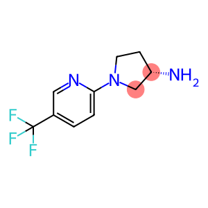 3-Pyrrolidinamine, 1-[5-(trifluoromethyl)-2-pyridinyl]-, (3S)-