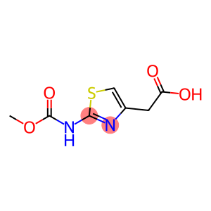 2-(2-((甲氧基羰基)氨基)噻唑-4-基)乙酸