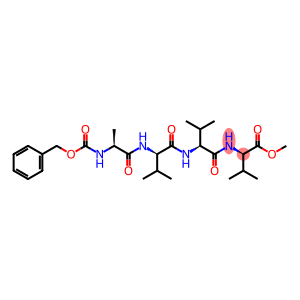 D-Valine, N-[(phenylmethoxy)carbonyl]-L-alanyl-D-valyl-L-valyl-, methyl ester (9CI)